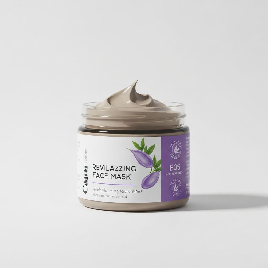 Revitalisierende Gesichtsmaske